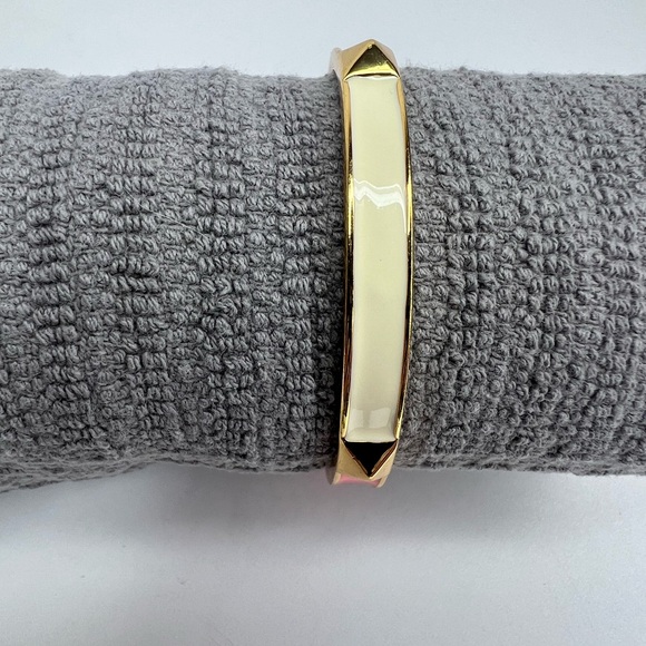 Kate Spade Multicolored Bangle Bracelet with Gold Studs - Picture 4 of 11